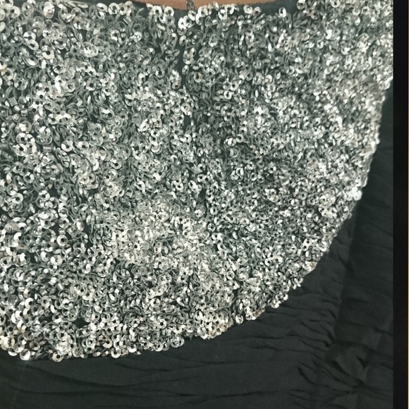 Basix one shoulder sequin party dress - Picture 3 of 4